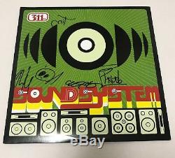 311 band signed autographed vinyl album SOUNDSYSTEM FULL BAND Hexum