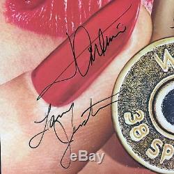 38 Special Rockin' Into The Night Signed Autograph Record Album JSA Vinyl