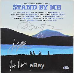 3 Reiner, Dreyfuss & Cusack Signed Stand By Me Album Cover With Vinyl BAS #A12620