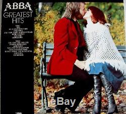 ABBA GREATEST HITS Signed Autograph Record Album x 3 BENNY BJORN FRIDA