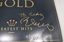 ABBA Gold Greatest Hits Bjorn Ulvaeus Autograph Signed LP Vinyl Album 2014 Rare