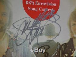 Abba Personally Hand Signed/autographed Record Album Cover
