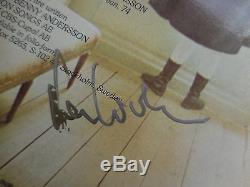 Abba Personally Hand Signed/autographed Record Album Cover