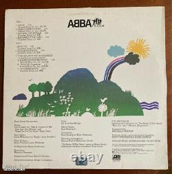 ABBA The album 1977 dédicacé 4 autographes avec certificat signed very rare COA