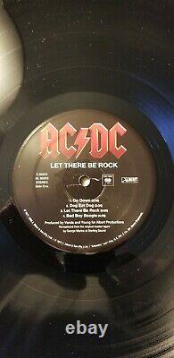 AC/DC Band Signed x5 LP Record Album with COA
