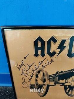 AC/DC Brian Johnson Signed Autographed For Those About To Rock 1981 Album
