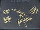 AC/DC- Signed Back in Black Album Cover by all 5