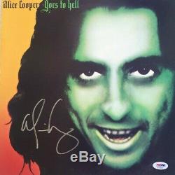 ALICE COOPER Autographed Signed GOES TO HELL Vinyl Record LP Album PSA DNA