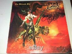 AMAZING Ozzy Osbourne Signed Autographed THE ULTIMATE SIN Album LP