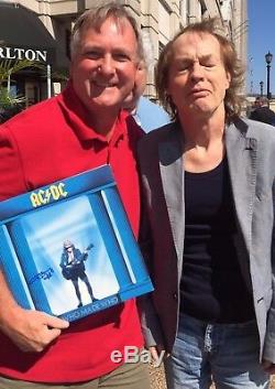 ANGUS YOUNG Autographed Signed AC/DC WHO MADE WHO Vinyl Record Album PSA DNA
