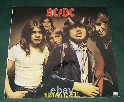 ANGUS YOUNG signed AC/DC HIGHWAY TO HELL VINYL ALBUM LP EXACT PROOF COA