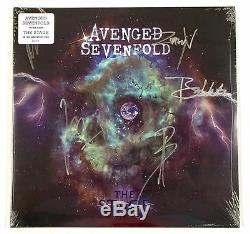 AVENGED SEVENFOLD Signed Vinyl Record The Stage ALL 5 autographs NEW Album A7X