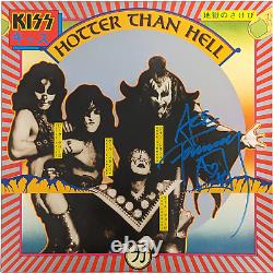 Ace Frehley Autographed KISS Hotter Than Hell Vinyl LP Album Signed