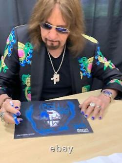 Ace Frehley Autographed KISS Hotter Than Hell Vinyl LP Album Signed