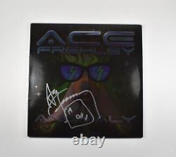 Ace Frehley Kiss Anomaly Autographed Signed Solo Album LP Authentic JSA COA