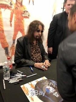 Ace Frehley Kiss Autographed Ace Frehley Solo Album JSA Certified Signature