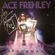 Ace Frehley Spaceman Signed Album Silver Lp Record Kiss With Proof Nyc Sam Ash