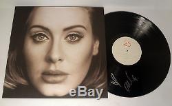 Adele Adkins Hello Signed Autograph 25 Vinyl Record Album VID Proof Psa/dna Coa