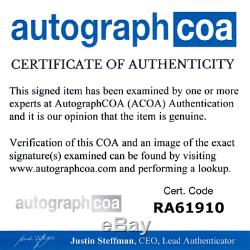 Aerosmith Autographed Signed Record Album LP ACOA PSA