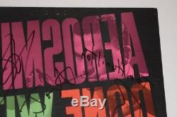 Aerosmith Full Band Signed Autographed DONE WITH MIRRORS Record Album BAS COA