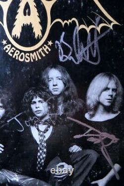Aerosmith Multi Signed Autographed Album Kramer Hamilton Whitford JSA GG68670
