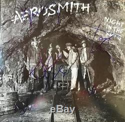Aerosmith- Record Album Signed by all 5 Band Members