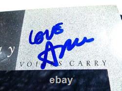 Aimee Mann Signed Autographed Record Album Til Tuesday Voices Carry BAS BJ71370
