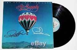 Air Supply Signed The One That You Love Lp Vinyl Record Autographed Album +coa