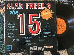 Alan Freed Autograph He Signed Top 15 Recordings Shamed Disc Jockey 1962 Album