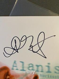 Alanis Morissette Jagged Little Pill Album Signed Clear Vinyl Rare