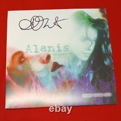 Alanis Morissette Jagged Little Pill Vinyl Album Signed Autographed BECKETT