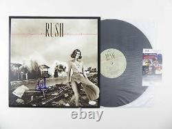 Alex Lifeson Signed Rush Permanent Waves 12x12 LP Album Autographed JSA COA