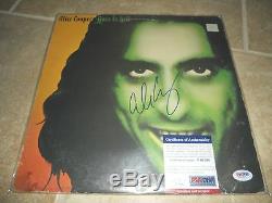 Alice Cooper Goes To Hell IP Signed Autographed LP Album Record PSA Certified