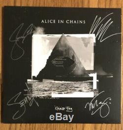 Alice In Chains Rainier Fog Band All 4 Signed Autographed Vinyl 2LP Album NEW