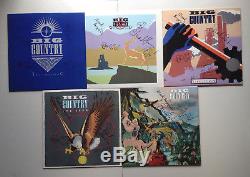 Amazing Lot BIG COUNTRY Autographed RECORD COLLECTION! 5 Albums SIGNED By ALL 4