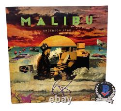 Anderson Paak Signed Autographed Malibu Vinyl Record Album LP Cover Beckett COA