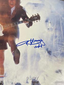 Angus Young Autographed AC/DC vinyl record album signed Beckett BAS COA