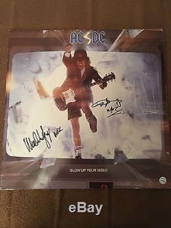 Angus Young & Malcom Young Signed Autographed Authentic AC/DC Record Album withCOA