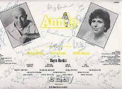 Annie-1979-Original Australian Cast Album-Signed By Cast- Record LP
