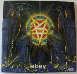 Anthrax Group Signed For All Kings New Album withBeckett COA LOA