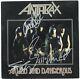 Anthrax JSA Signed Autograph Record Album JSA Vinyl Armed And Dangerous