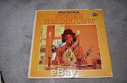 Arlo Guthrie Signed early Alice's Restaurant album 50 Years