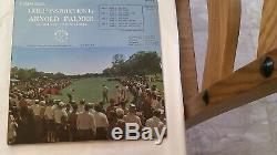Arnold Palmer Signed Golf Instruction LP Record Album Autographed Auto
