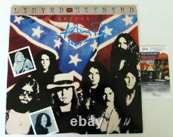 Artimus Pyle Signed Lynyrd Skynyrd Legend Record Album Autographed, JSA COA