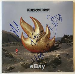 Audioslave Autographed Record Album Signed x all four Chris Cornell Beckett BAS