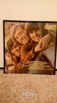 Autographed The Monkees LP Record Album hand signed by Davy Jones (deceased)