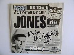 Autographed/sealedgeorge Jonesrockin The Country33 1/3 Lp-phono Record Album