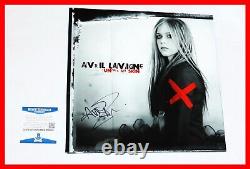 Avril Lavigne Signed Under My Skin Lp Album Record Lp Vinyl Beckett Psa