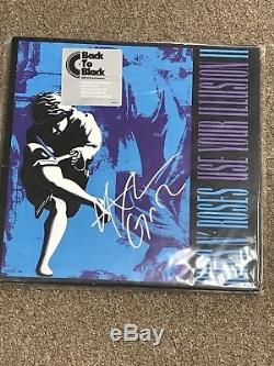 Axl Rose Hand Signed Autographed Guns and Roses Band Record Album COA-LIA