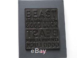 B2ST BEAST Autographed 2014 mini 6th album Good Luck CD korean black version